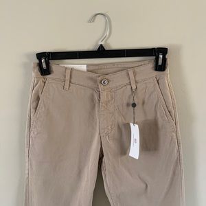 AG The Lux Khaki Tailored Trouser